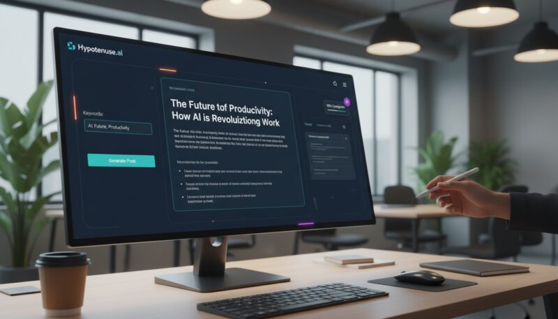 Hypotenuse.ai AI writing Hypotenuse.ai AI writing
